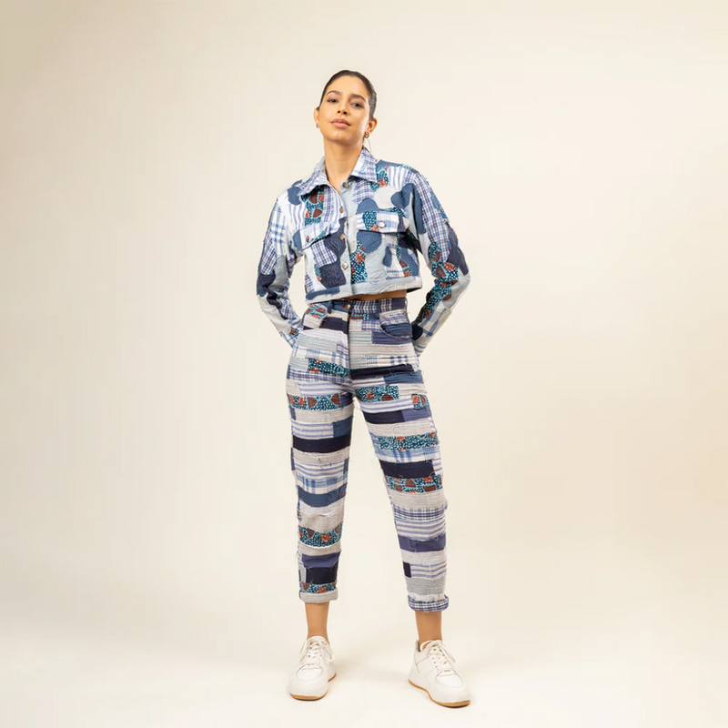 Doodlage - June Patchwork Pants